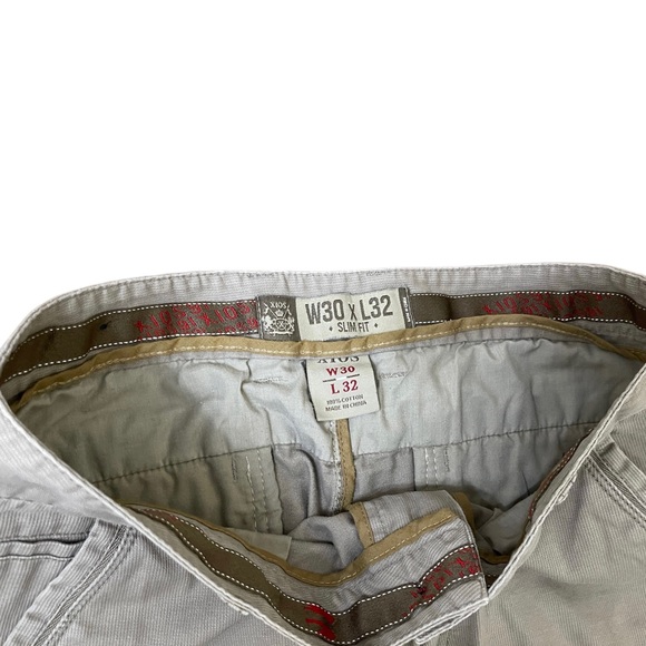 XIOS Slim Fit Khaki Pants W30 x L32 Cotton - Picture 4 of 15